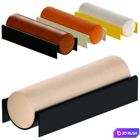 Monitor Fiberglass Upholstered Bench