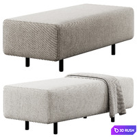 Block Party Lounge Bench by Poppin