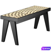 Bench Sissi with Viennese braid