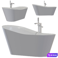 Acrylic bathtub BelBagno BB63-1800-W0