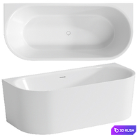Knief Fresh Wall 180x80x60 Wall Bathtub