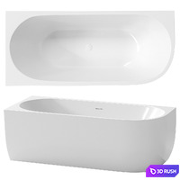 Acrylic bathtub ABBER AB9315 L