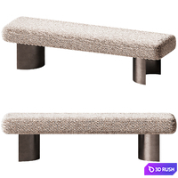 CB2 Argyle Bench