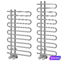 Vogue Concertina heated towel rail
