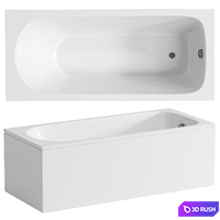 Steel bathtub Kaldewei Saniform Plus 373-1 170x75 112600010001 uncoated