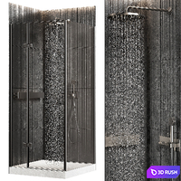 Corner shower