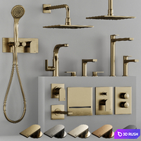 Gessi Manzoni bathroom faucet collection set 1