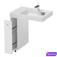 Sink over washing machine Athena V65D1