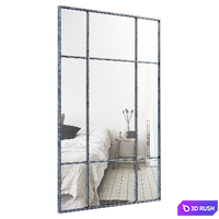 Eichholtz Mountbatten Mirror - Black 108911