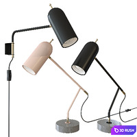 John Lewis No.045 LED Wall Light Black