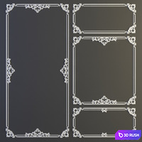 Gypsum stucco tracery