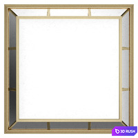 Mirror decorative square 89645