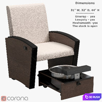 MYSTIA Pedicure chair