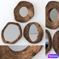 Collection of slab mirrors.