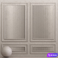 Decorative plaster with molding 10