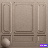 Decorative plaster with molding 21