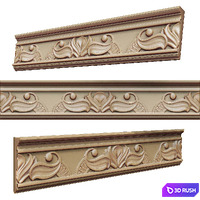 Cornice with ornament