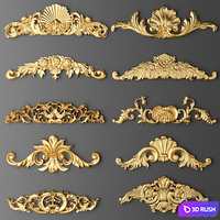 Set stucco decoration