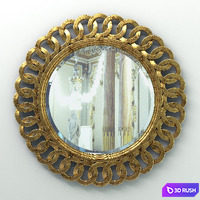 Round Mirror Frame 02