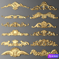 Set stucco decoration