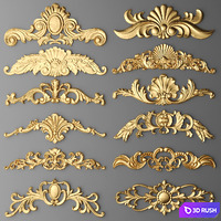 Set stucco decoration