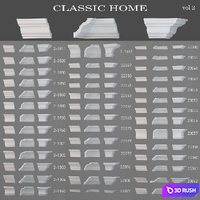 Ceiling cornices Classic Home (vol2)