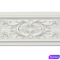 Furniture with carved facade element