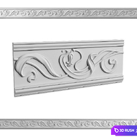 Molding in the style of Art Deco (seamless)