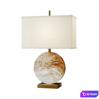 Table lamp Lua Grande Table Lamp beige marble