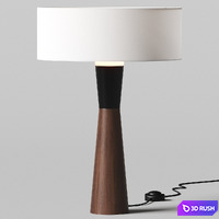 CB2 Exposior Walnut Table Lamp