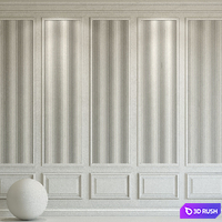 Decorative plaster with molding 178