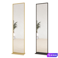 Floor mirror rectangular