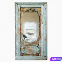 Antique Jodhpur Window Mirror