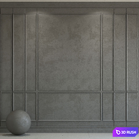 Decorative plaster with molding 223