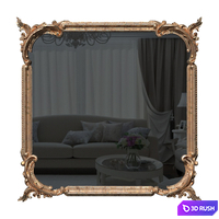 Mirror in a baguette