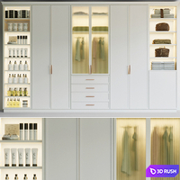 Wardrobe - wardrobe with clothes