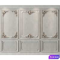 Classic wall molding 08