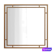 Square wall mirror Arvilla by Pottery Barn