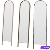 Woody Floor Mirror by Cooee Design
