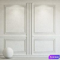 Decorative plaster with molding 275