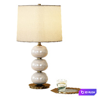 Abacus Table Lamp - Milk White