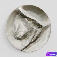 Round wall panel  FROM A MOUNTAIN STREAM Metal