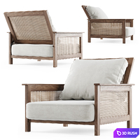 Wooden garden chair