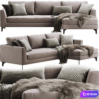 Meridiani Louis Up Sofa
