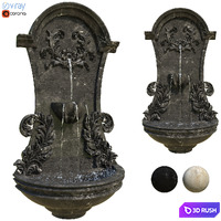 Classic Wall Fountain 01