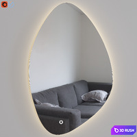 Onyx Extra illuminated mirror