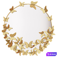 Mirror 662688 butterfly