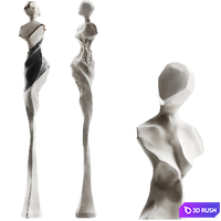 Sculpture Abstract human 02