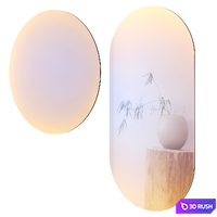 Ruby Iridescent Wall Mirror Set by Westwing