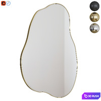 Designer wall mirror